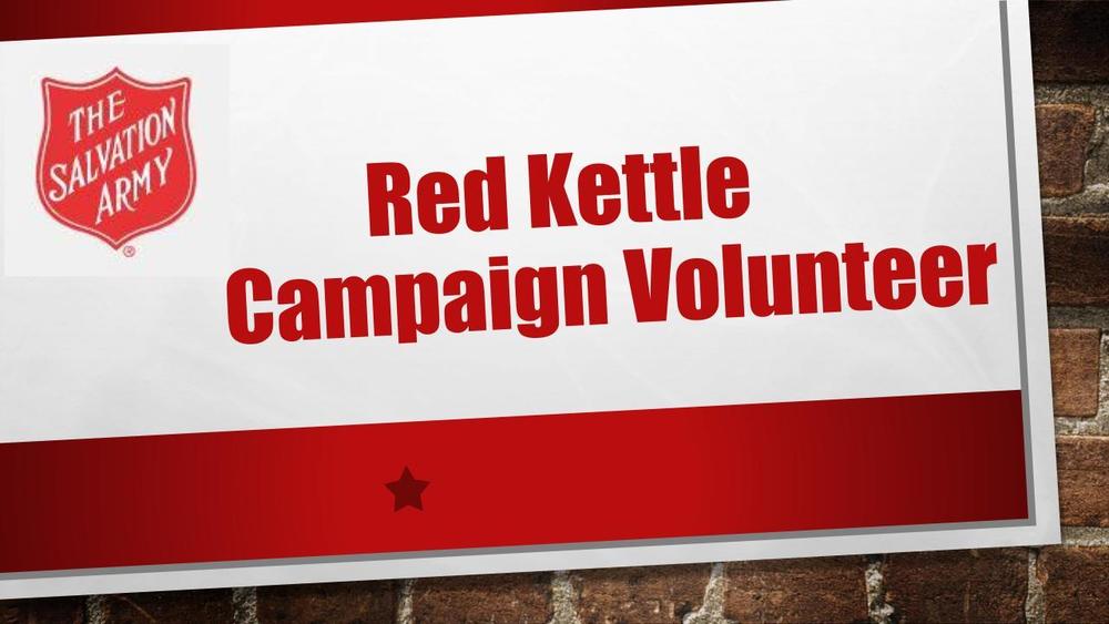 Red Kettle Campaign Volunteer