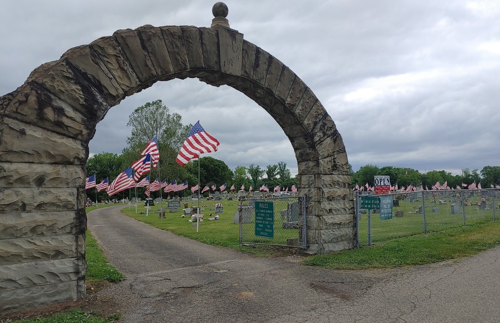 Lucasville Cemetery over Memorial Day Weekend