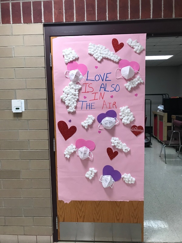 Valentine Door Decorating Contest | Valley Local School District