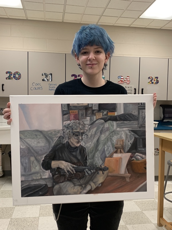 1st Place Painting- Chandler Carter